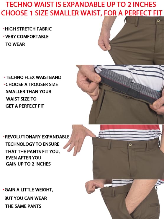 SaintX Men's Stretchable Formal Pants - Image 5