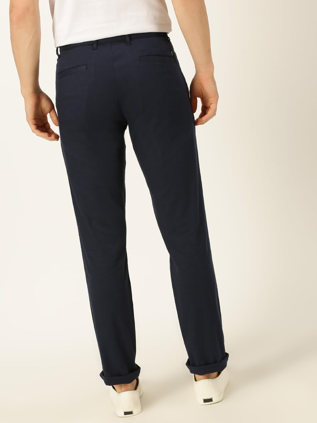 Thomas Scott Men Navy Chinos Trousers - Image 4