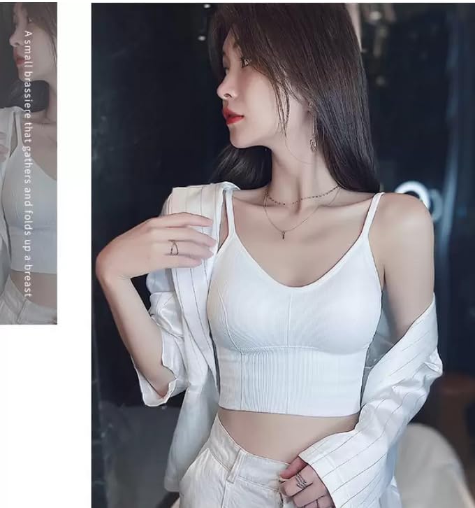 BRAAFEE Girls Cotton Sports Bra - Multicolor - Image 3