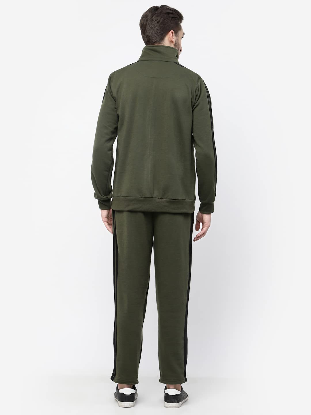 KZALCON Men's Athletic Track Suit - Green - Image 4