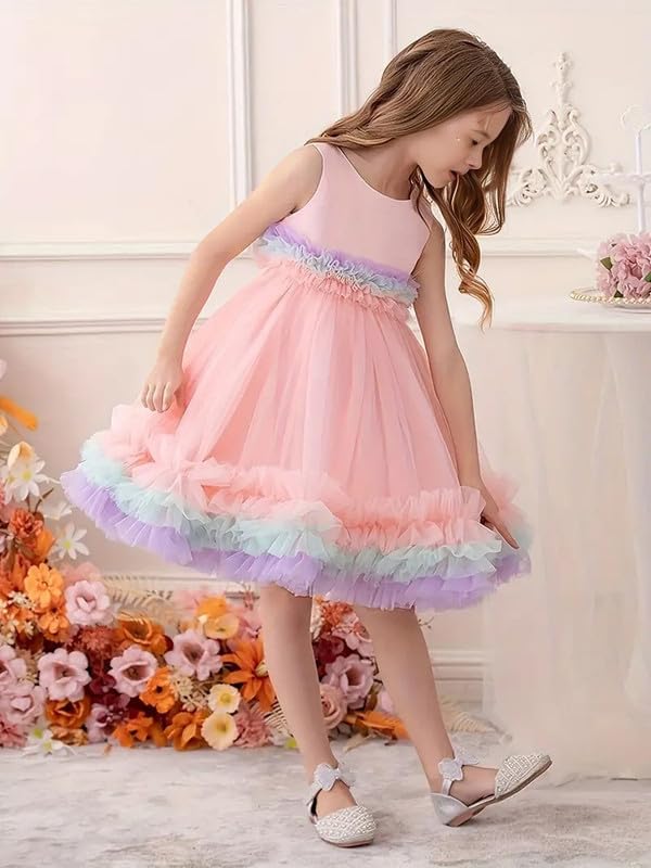 Niren Enterprise Fairy Tail Baby Girl Frock - Image 4
