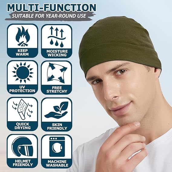 PAROPKAR Skull Caps Beanie for Men - Image 3