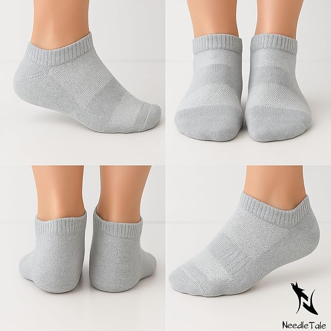 NeedleTale Socks for Women - Black Navy Blue - Image 5