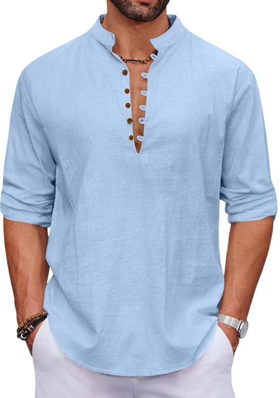 Macsivo Men Mandarin Collar Kurta