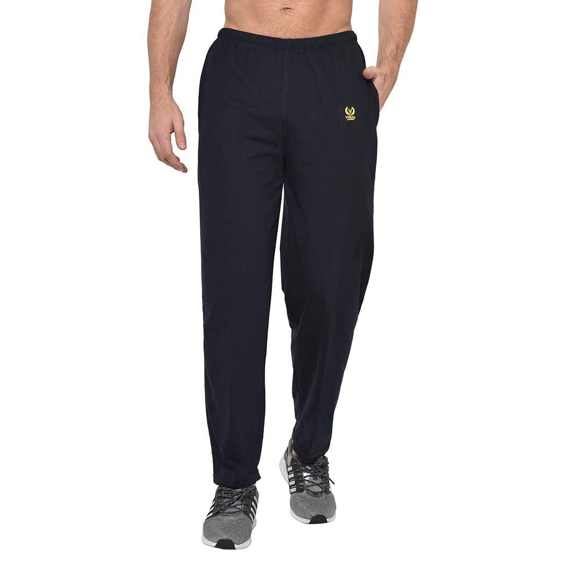 Mack Jonney Men's Multi-Coloured Cotton Blend Track Pants - Image 3