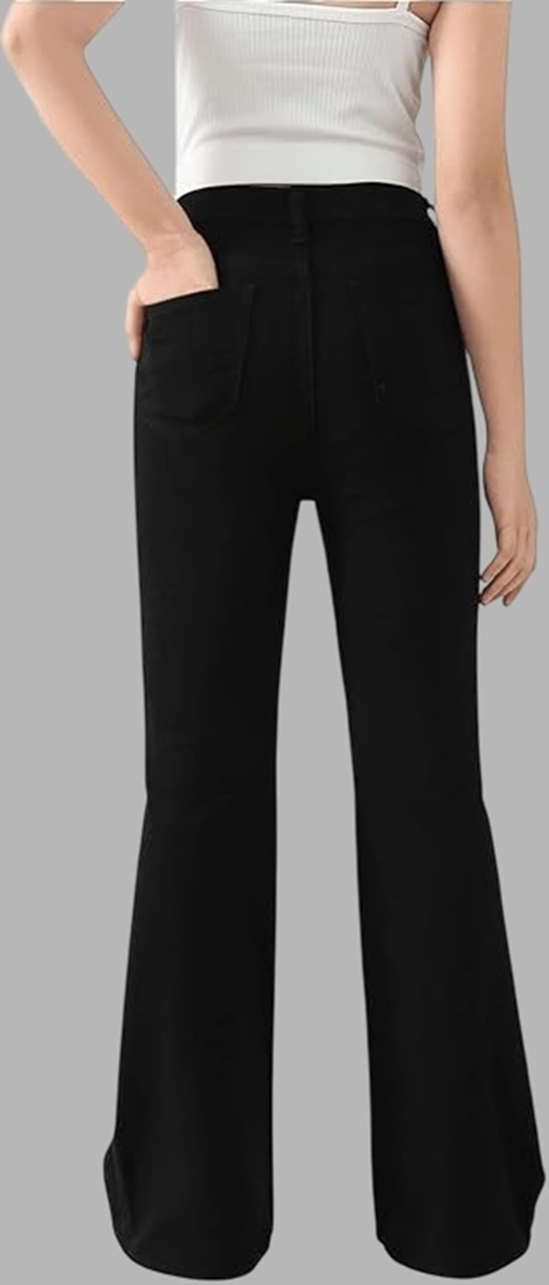 ADBUCKS Denim Bootcut Jeans for Girls - Image 4