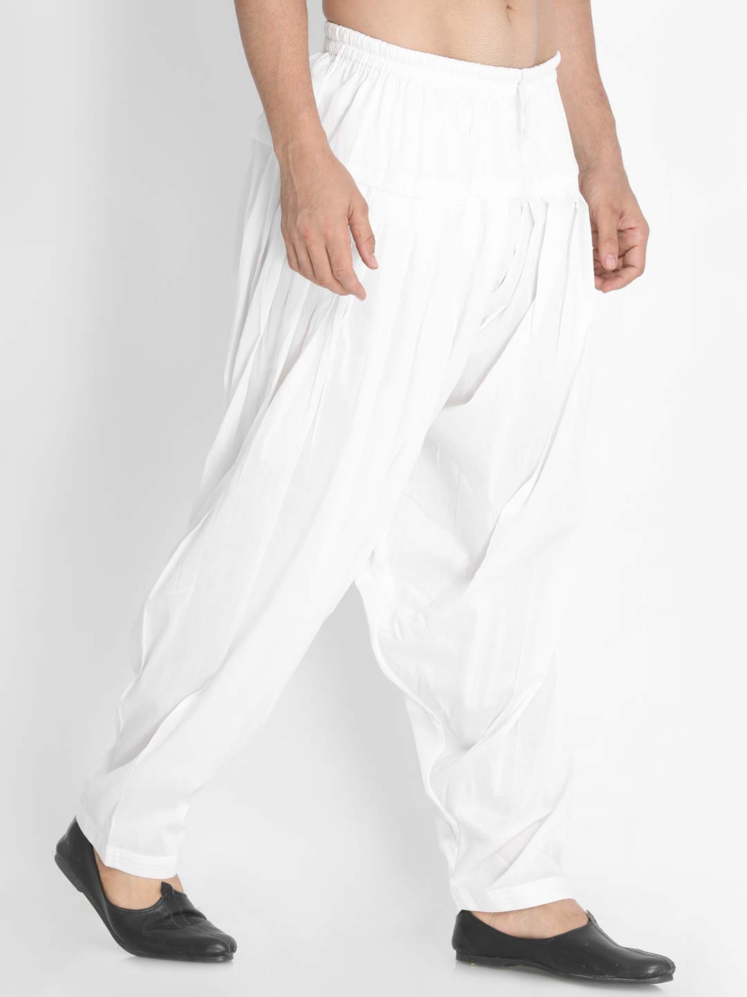 Vastramay Men's White Patiala Pyjama - Image 2