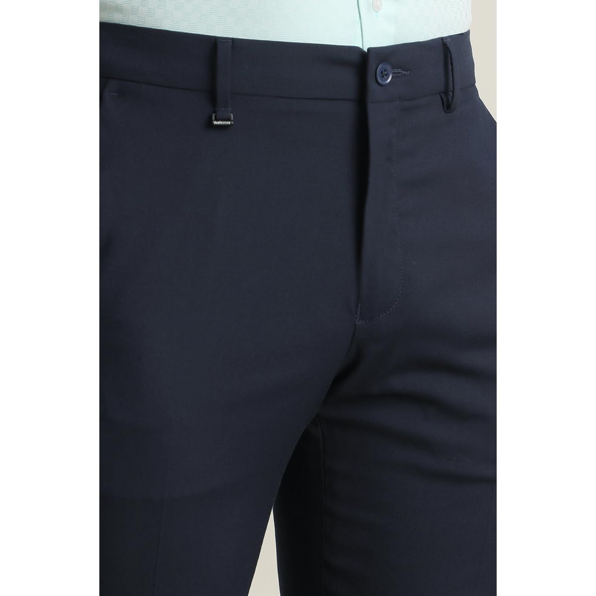 Van Heusen Men's Slim Pants - Navy - Image 5