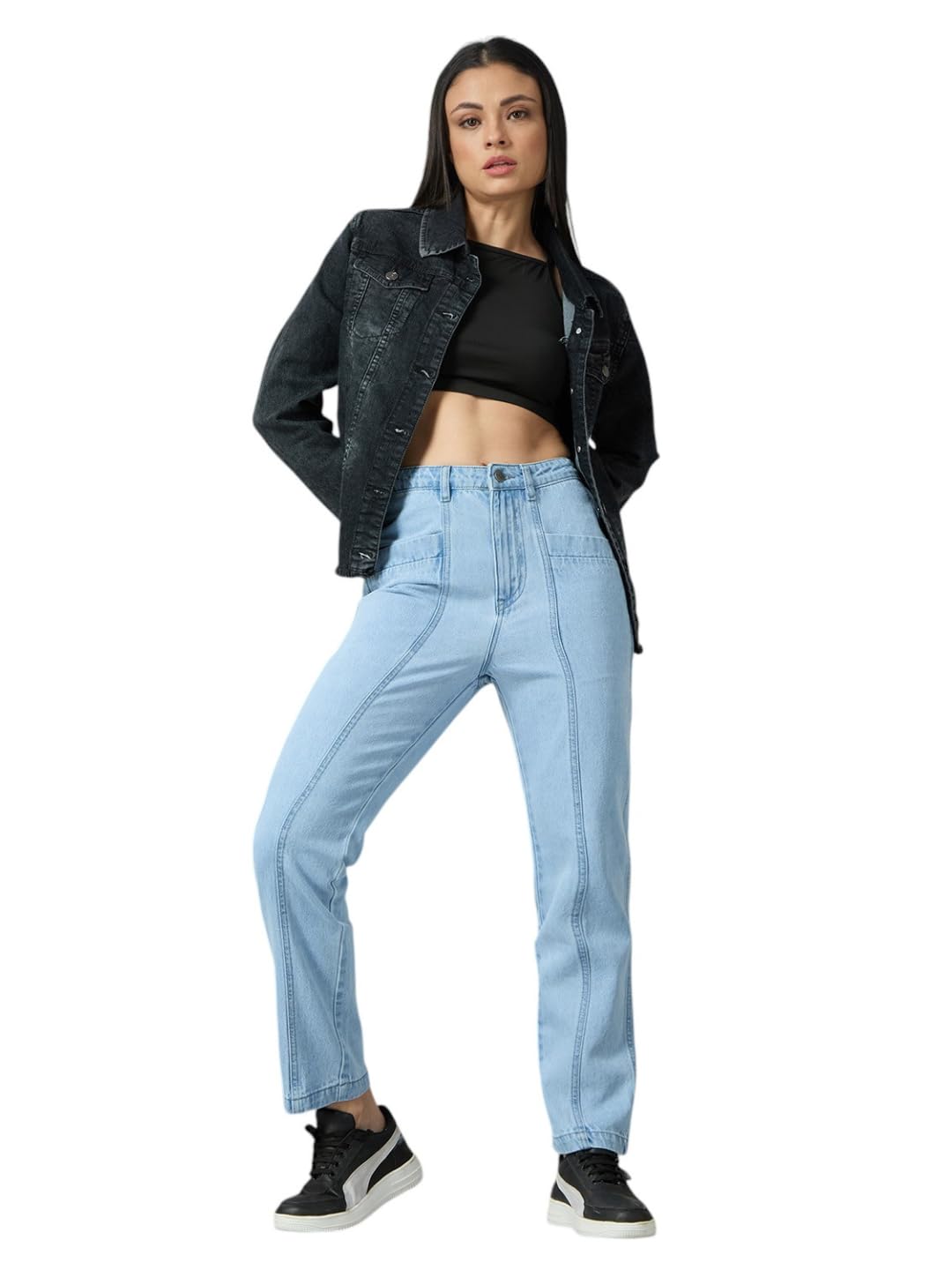 AKA Chic Women's Jeans - Blue - Image 5