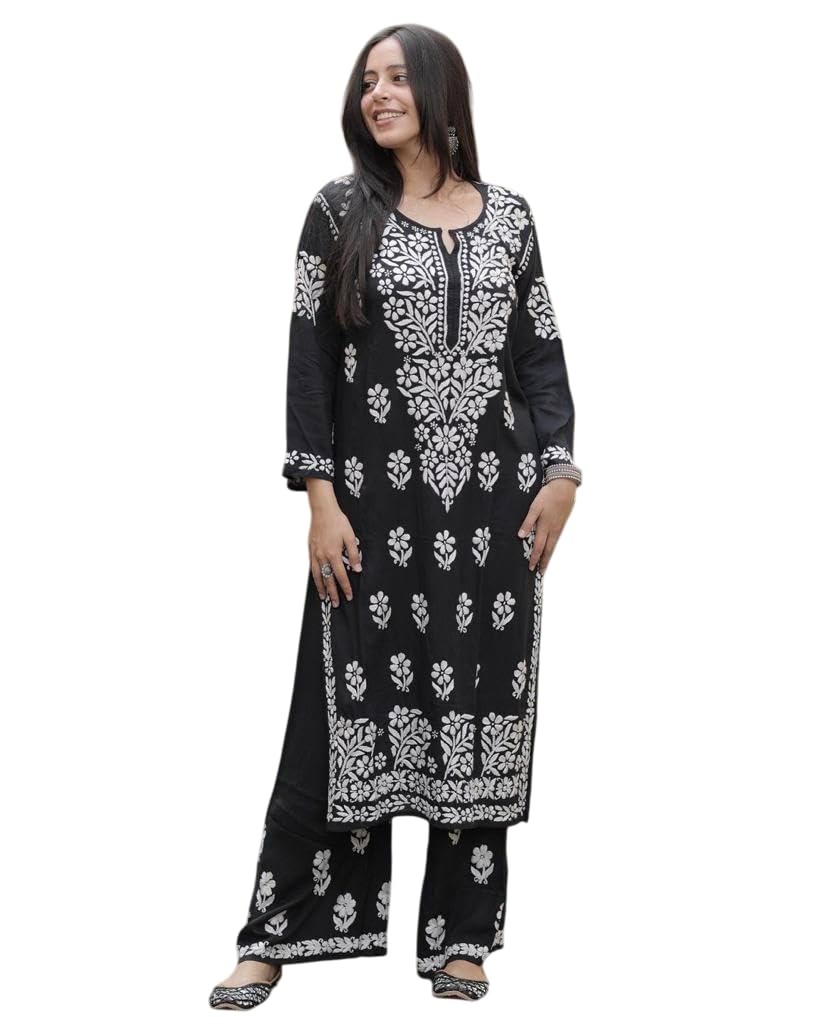 MRSWEARS Women Chikankari Kurta Set