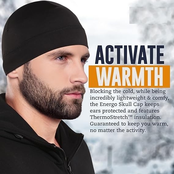 PAROPKAR Grey Helmet Liner Cap for Men - Image 2