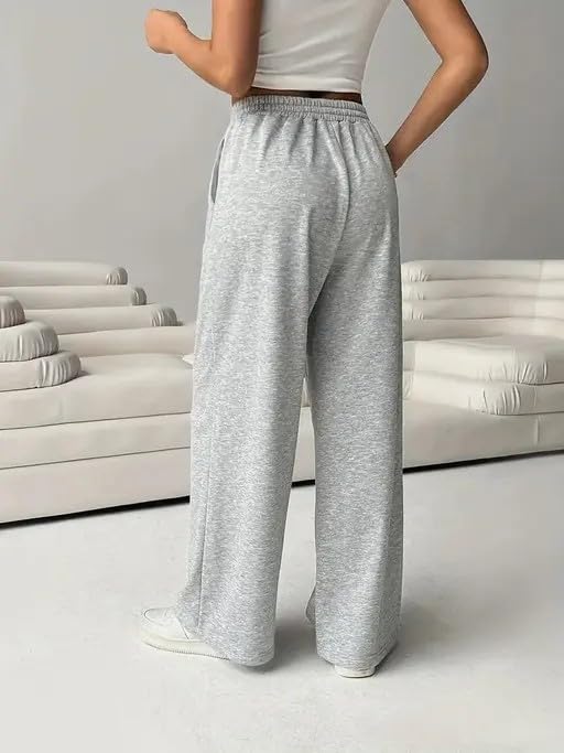 iKnaa Women's High Rise Sports Joggers - Grey - Image 4