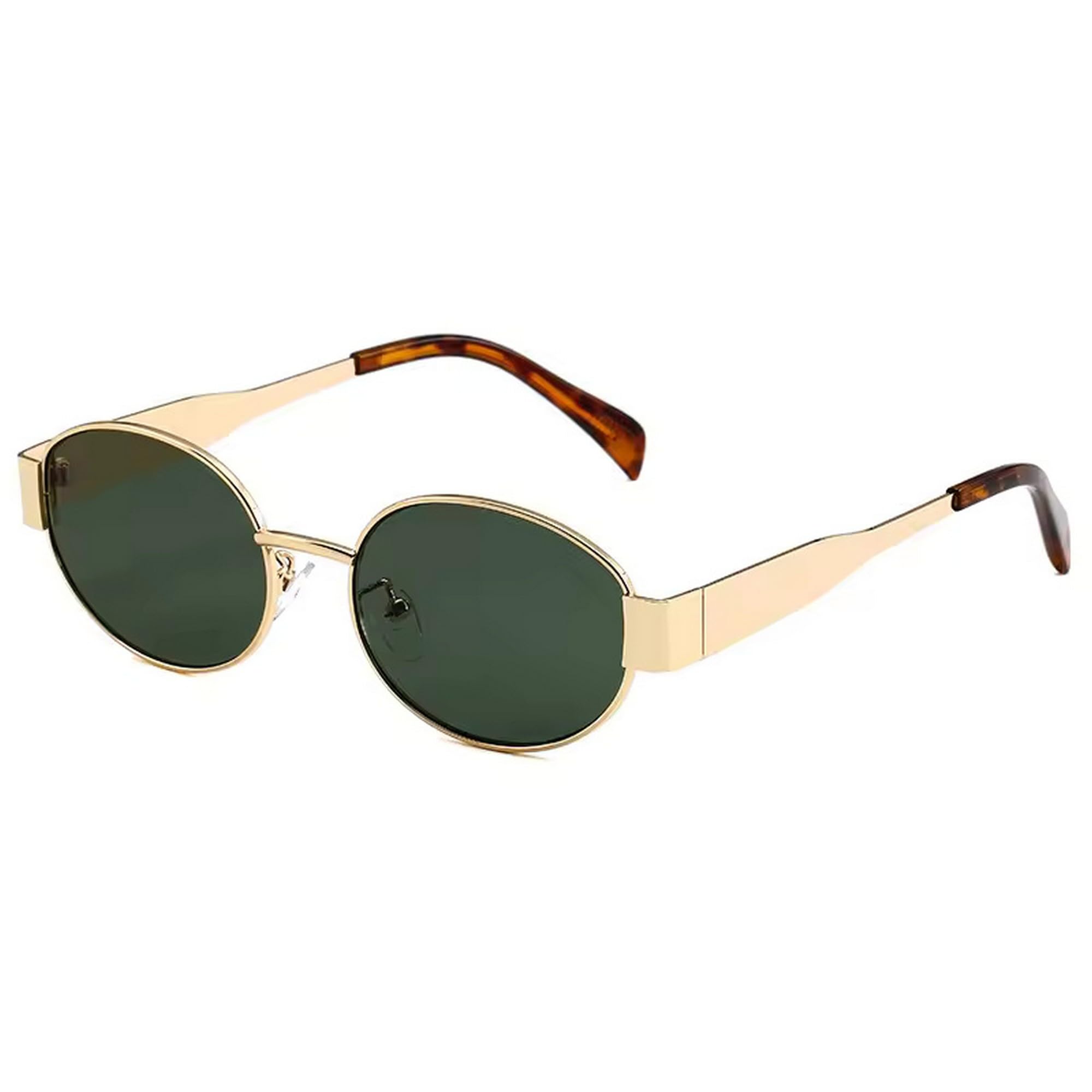 Dervin Retro Oval Sunglasses for Women & Men