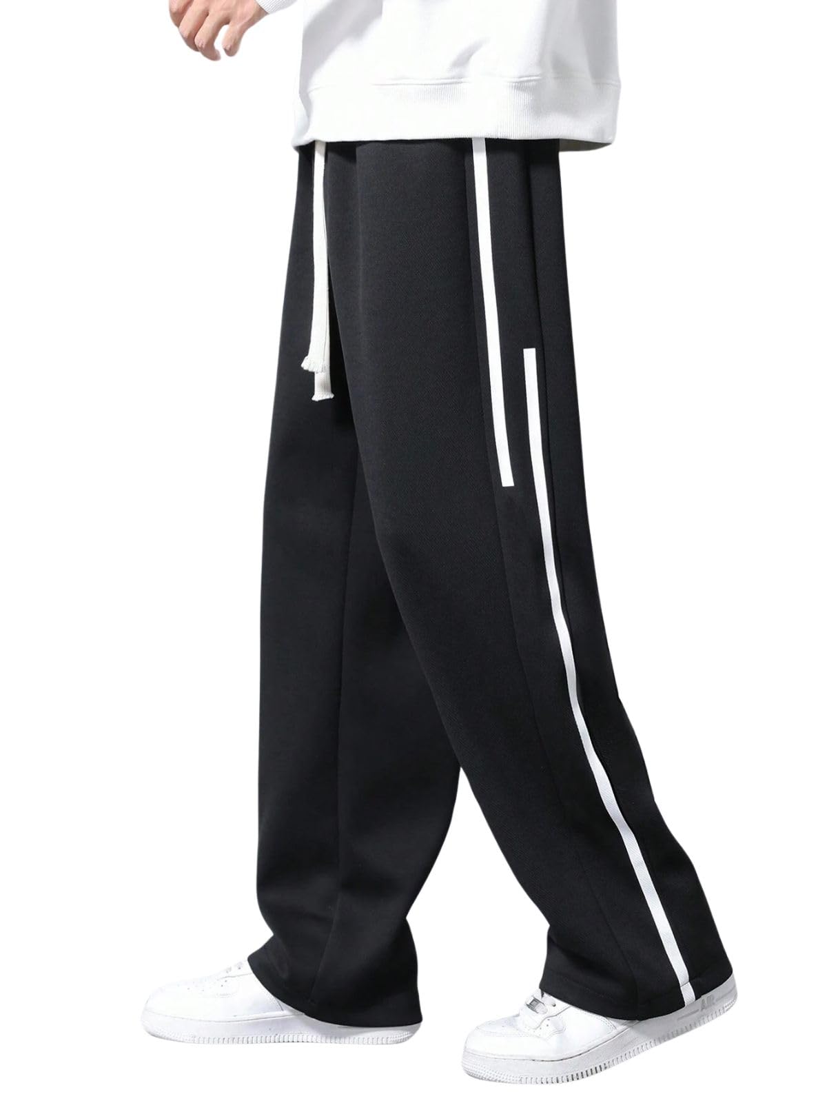 GRECIILOOKS Korean Style Track Pants for Men