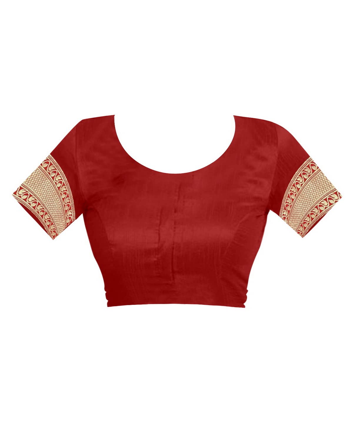 Kanjivaram Silk Saree - Red - Image 4