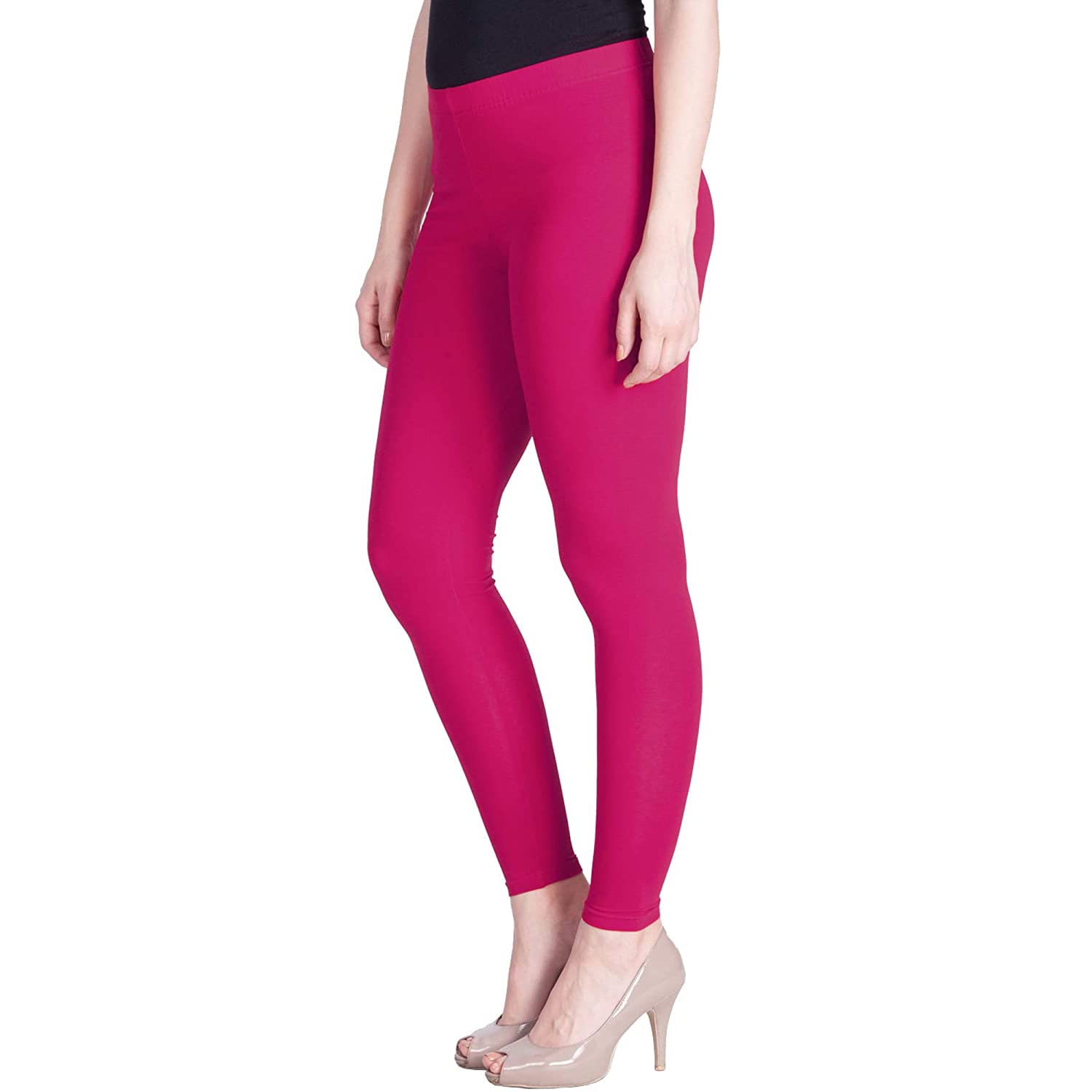 Lyra Women's Skinny Fit Leggings - Candy Pink - Image 3