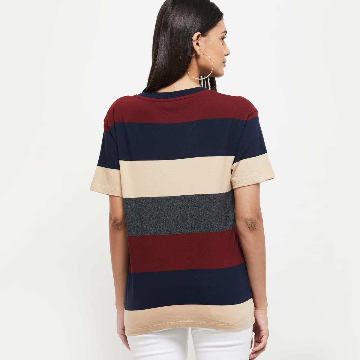 Max Cotton Women's T-Shirt - Navy - Image 5