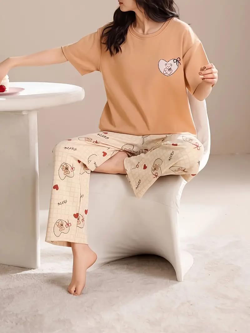 Louis Luxe Women's Night Dress - Orange - Image 5