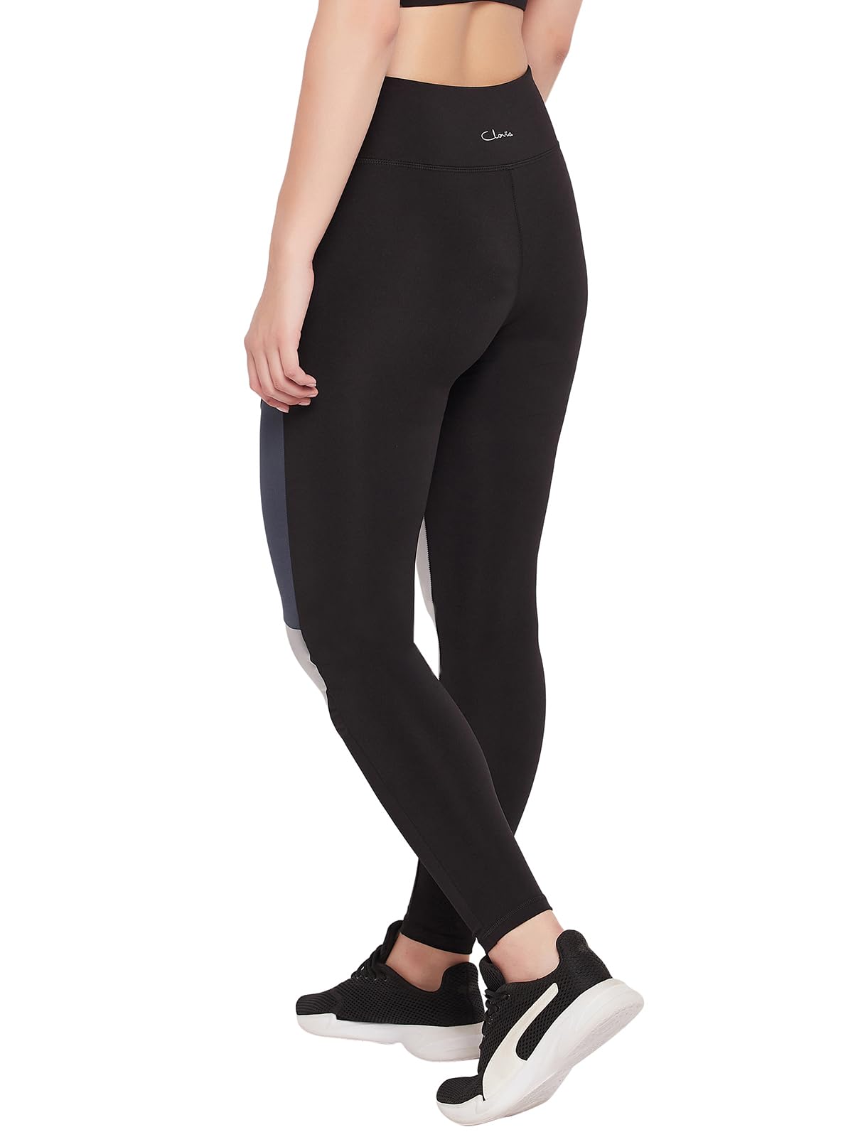 Clovia Women's Active Ankle Length Tights - Black - Image 5