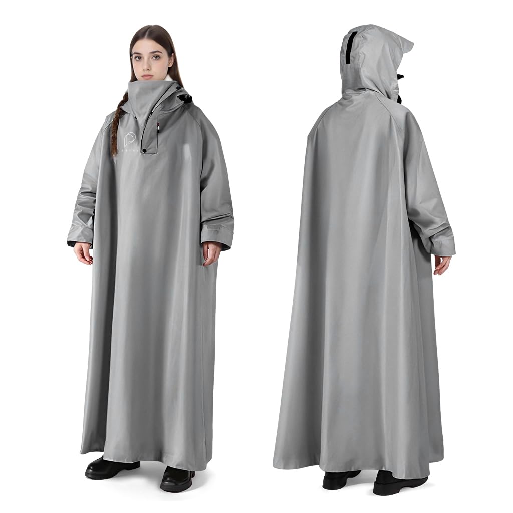 PALAY Women's Waterproof Raincoat Poncho