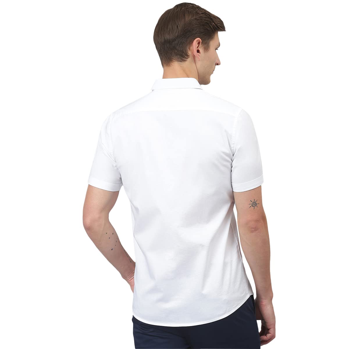 Thomas Scott Men's Solid Color Shirt - Image 5