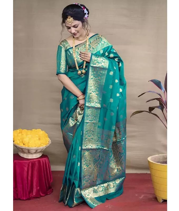 Kanjivaram Silk Saree for Wedding - Image 3