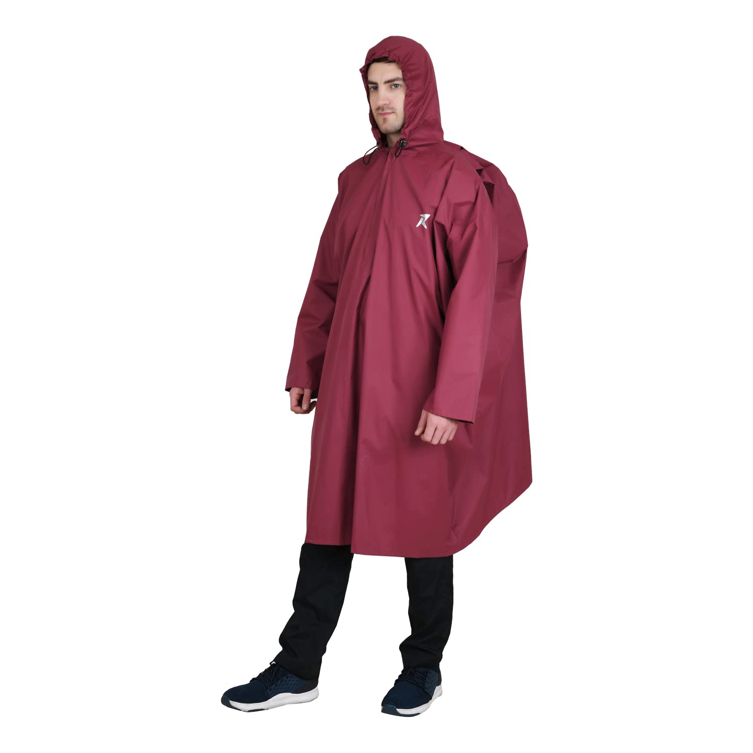 ROCKSPORT Unisex Hooded Rain Poncho Waterproof