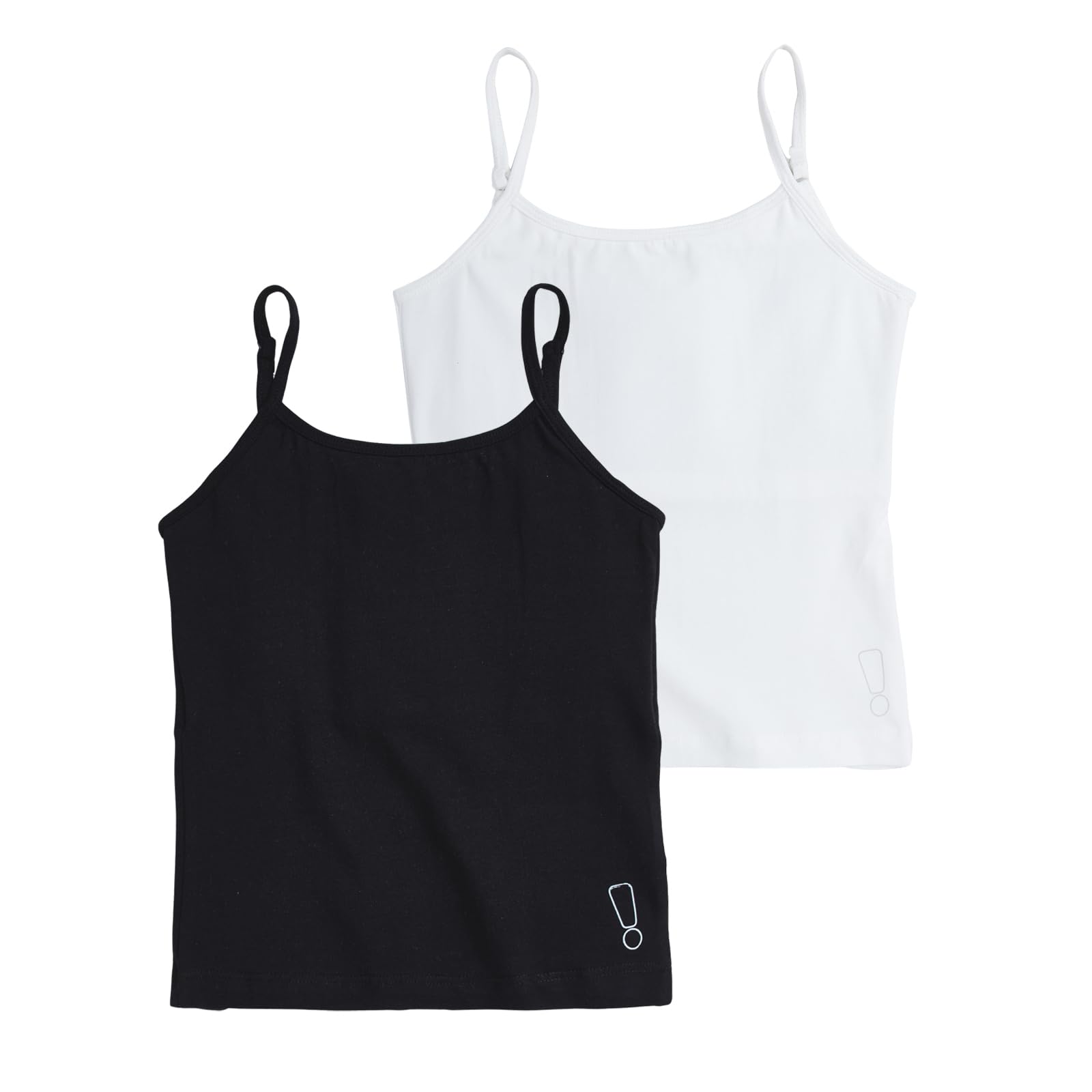 Cotton Padded Camisole for Girls - Adjustable Straps - Image 3