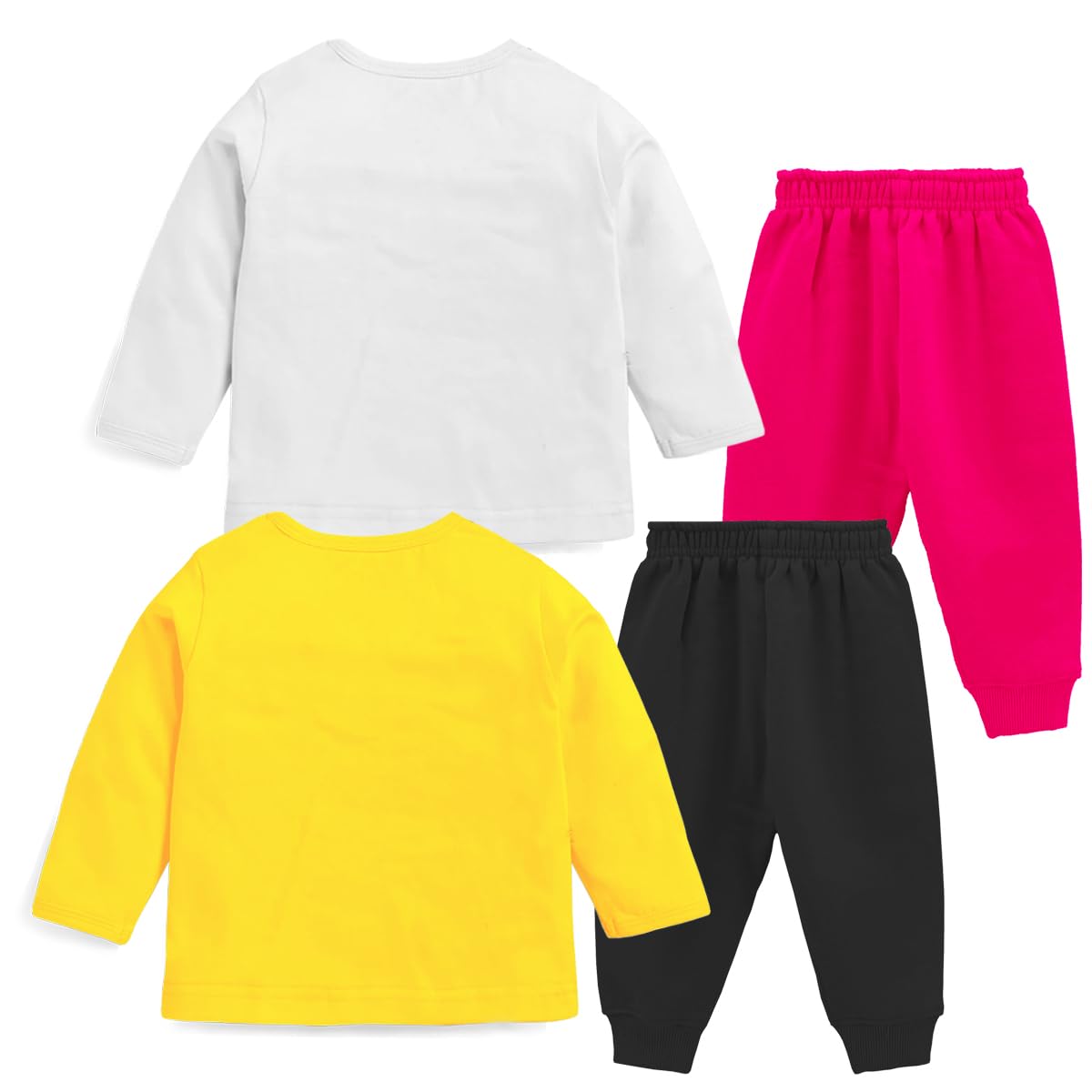 Kuchipoo Disney Baby Girl Cotton T-Shirts & Pyjamas Set - Multi-Colored - Image 2