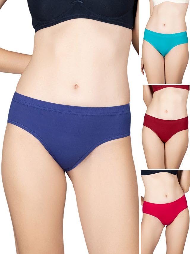 Lux Cozi Hipster Panty Set for Women - Cotton