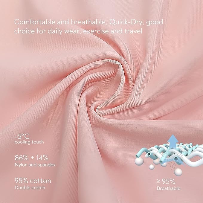 LOURYN Women's Seamless High Cut Briefs - Multicolour - Image 3