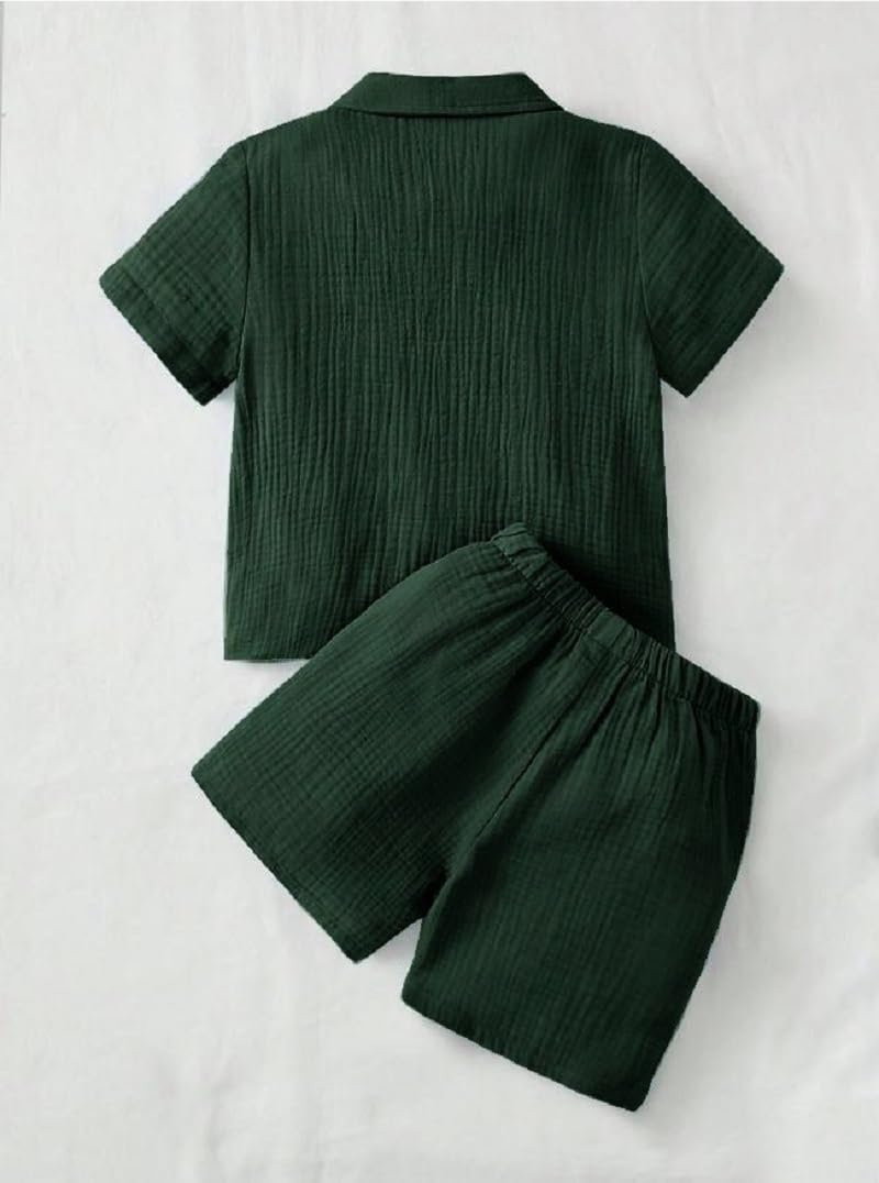 K K P Fashion Baby Boys Multicolor Co-Ord Set - Image 3