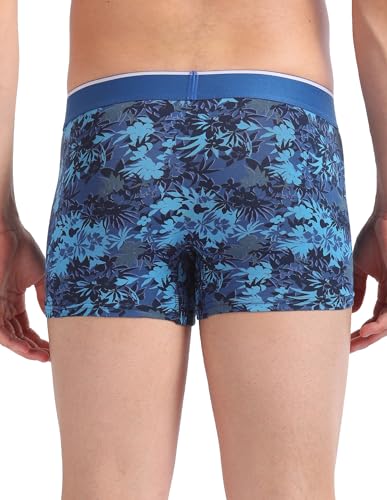 U.S. POLO ASSN Men's Cotton Blend Trunks - Blue-Red-Grey - Image 3