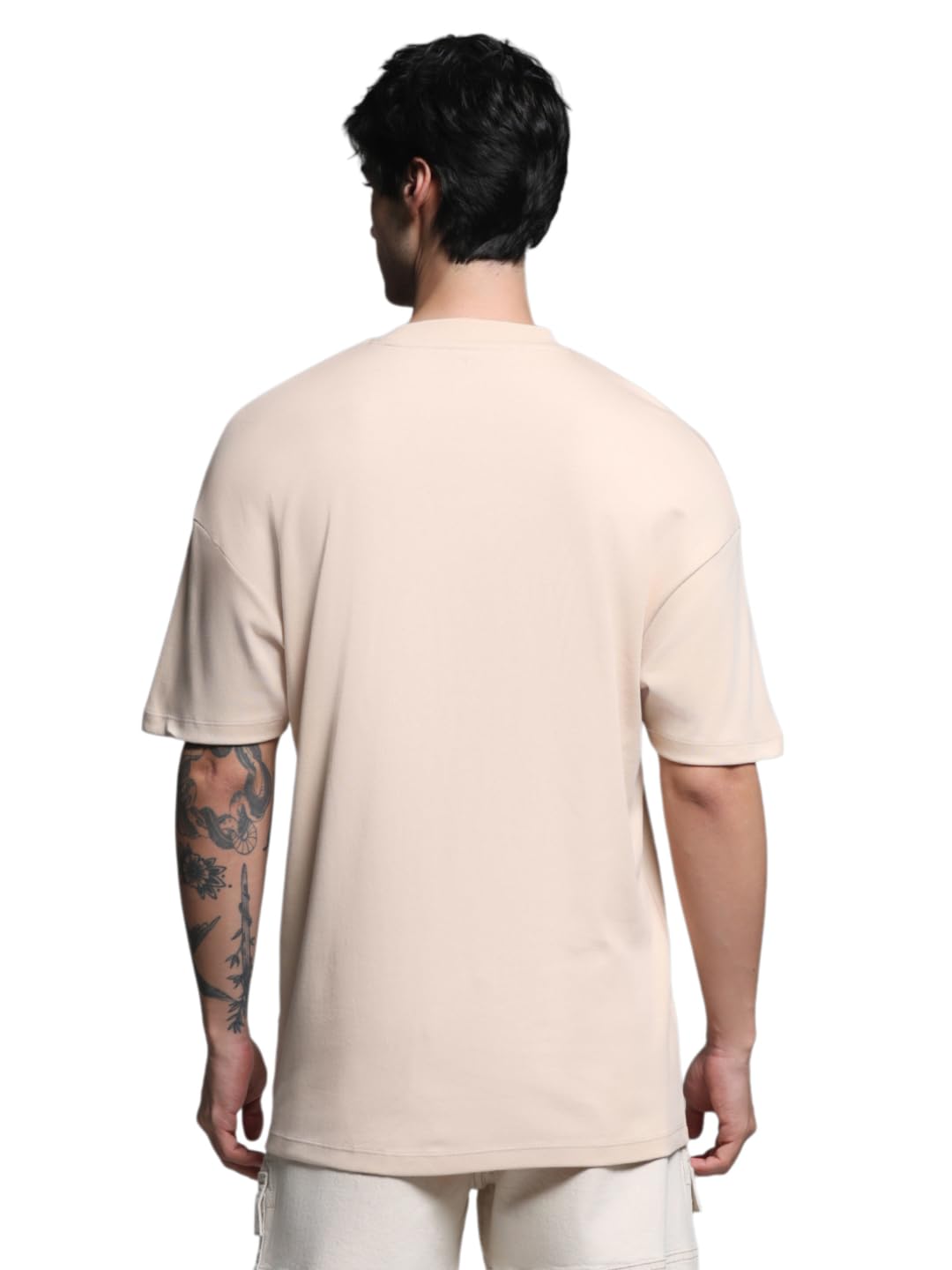 JACK & JONES Pure Cotton T-Shirt - Smoke Gray - Image 4