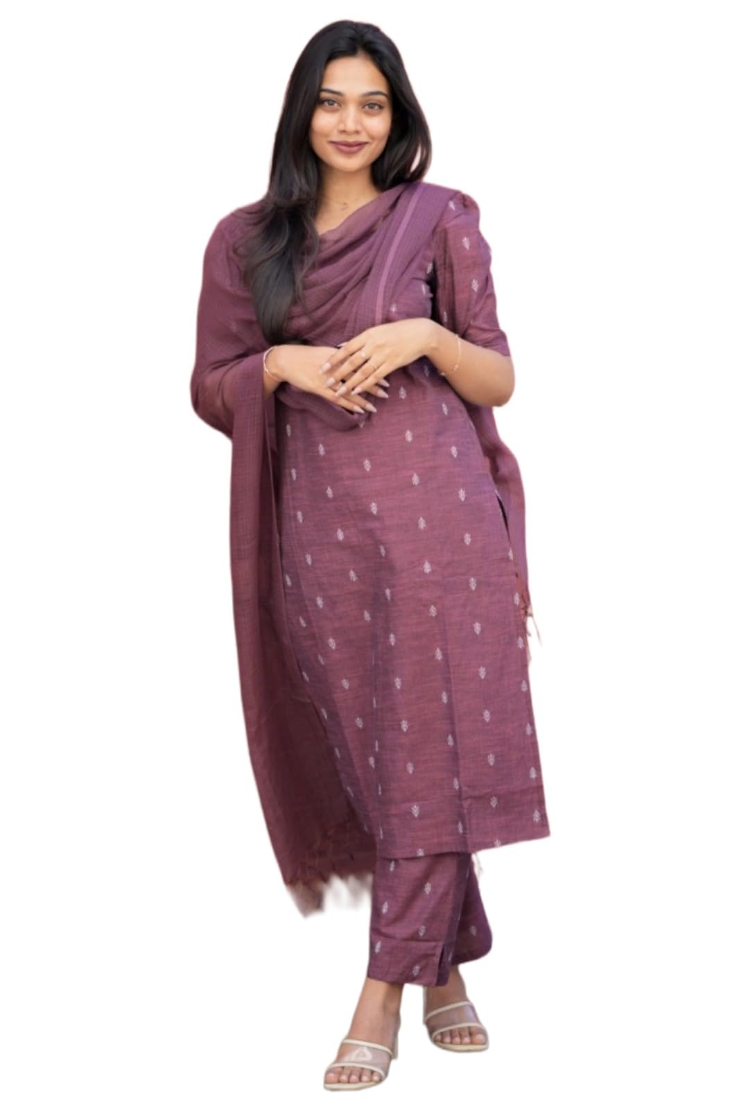 ANNI Rayon Viscose Printed Kurta Pant with Dupatta for Women