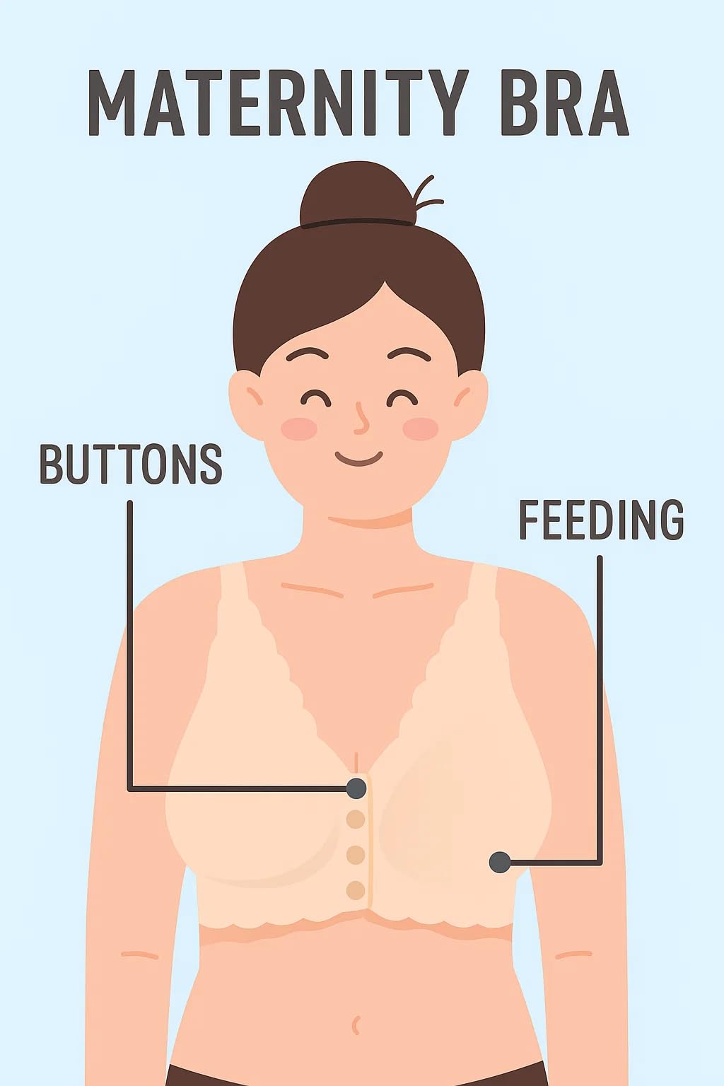 Jalodari Nylon Lace Feeding Bra for Women - Image 3