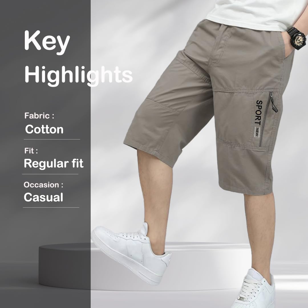 TAGDO Men's Dolphin Cotton Shorts - Image 5