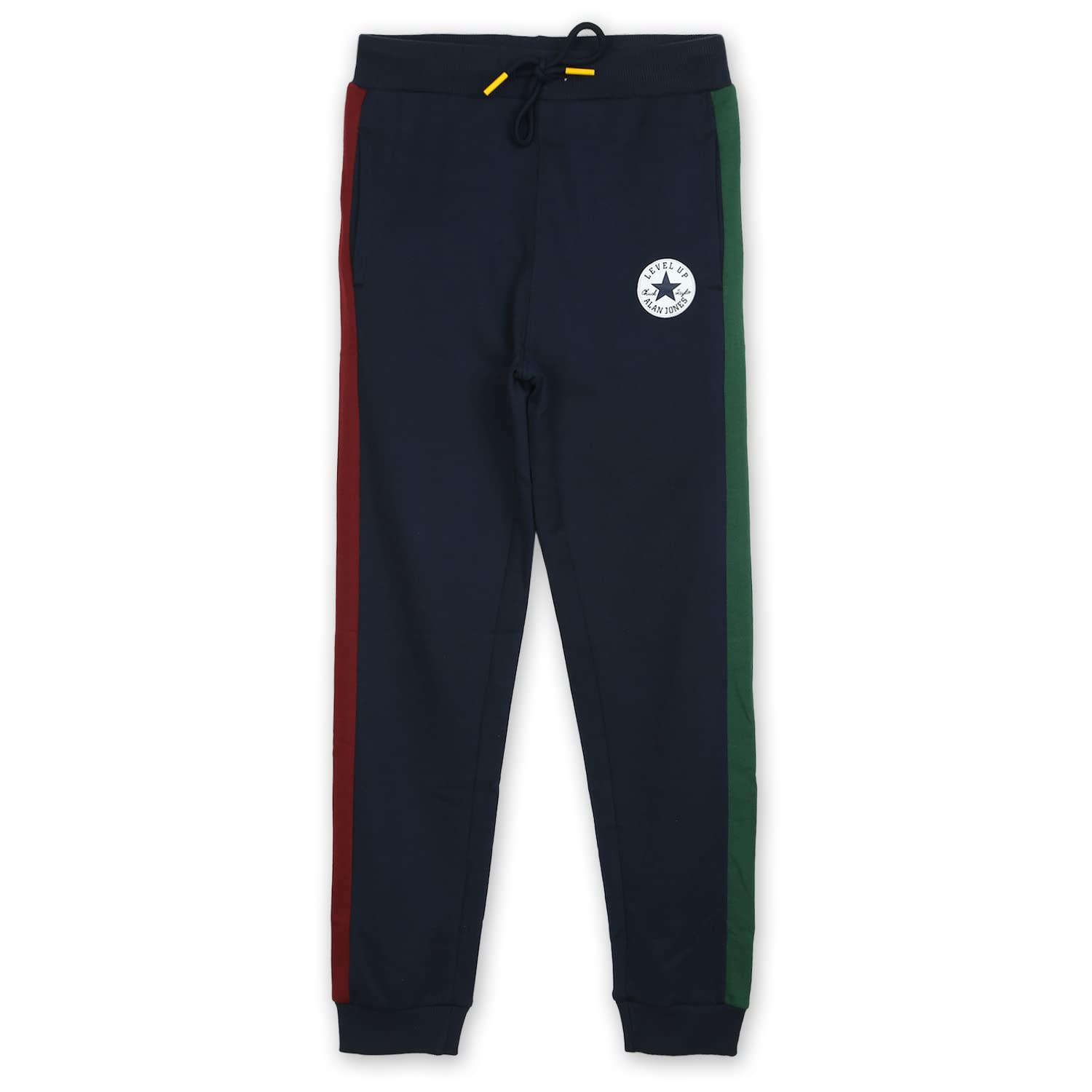 Alan Jones Boys Cotton Joggers - Navy