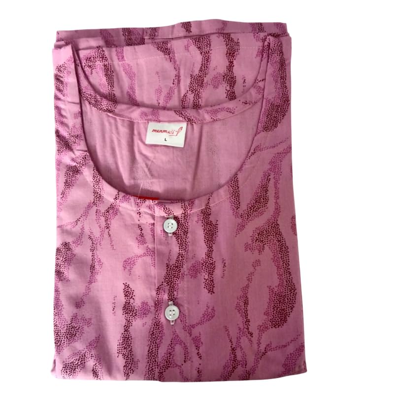 GarbGlide Women's Nighty Front Buttoned