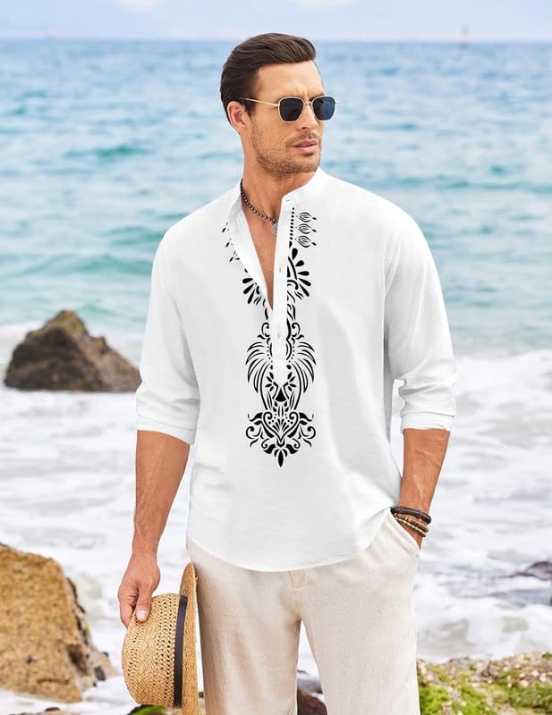 FINIVO Men Cotton Blend Kurta - Image 3