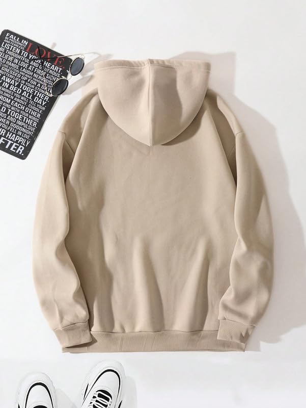 NETCLICK Men's Beige Printed Sweatshirt - Image 2