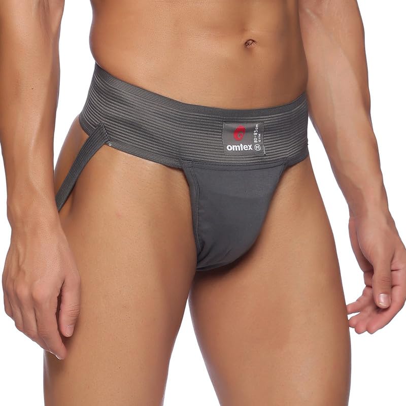 omtex Athletic Gym Supporter Jockstraps - Cotton Stretchable - Image 4