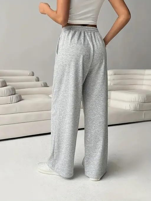 iKnaa Grey Cotton Trousers for Women - Image 4
