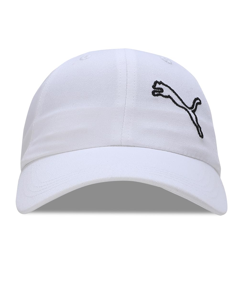 Puma Unisex Cotton Casual Cap - White