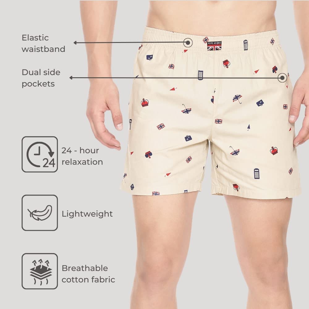 Pepe Jeans Men's Printed Boxer Shorts - Image 5