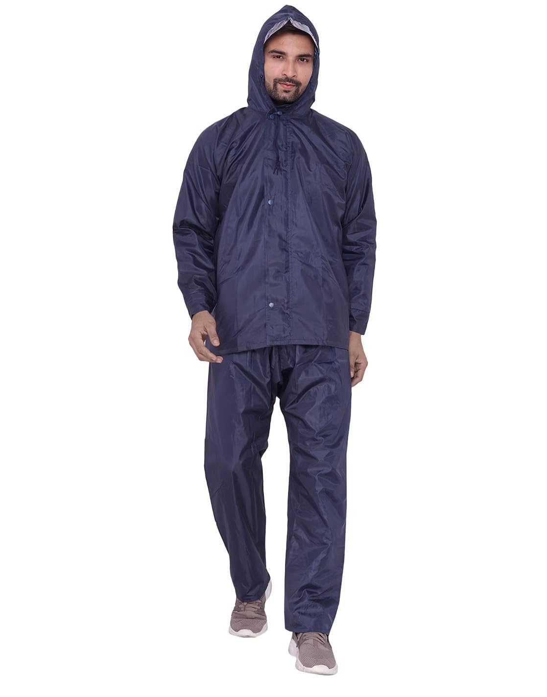 Lymio Men's Waterproof Raincoat - Rain Blue
