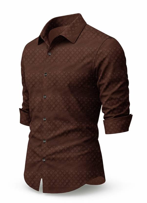 GarbGlide Men Linen Cotton Shirt - Image 4