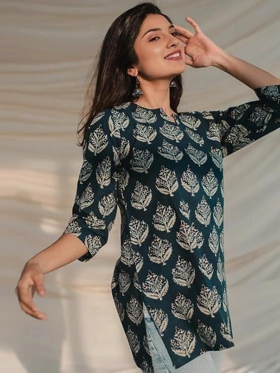 DJRJ Enterprise Women Kurti Rayon Cotton - Image 4