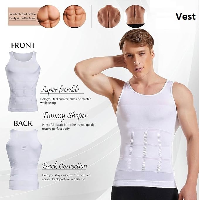 SlimFit Men's Compression Vest - Image 4