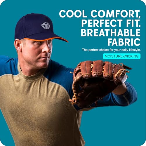 TEKCOOL Polyester Blend Head Cap for Men & Women - Blue - Image 4